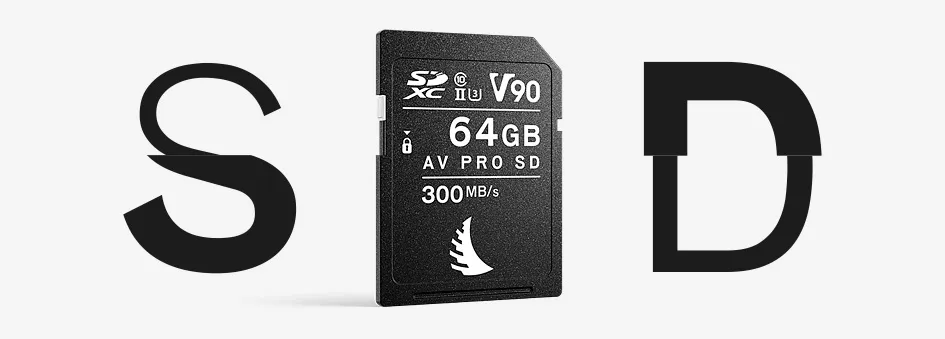 Karta pamięci Angelbird AV Pro SDXC 64GB V90 MK2 UHS-II (300 MB/s) Match Pack dla Canon EOS R6